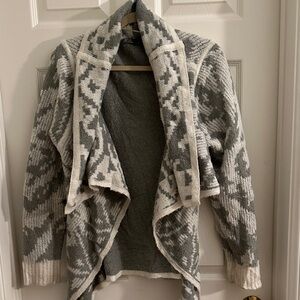 Prana Women's Gray Patterned jacket
